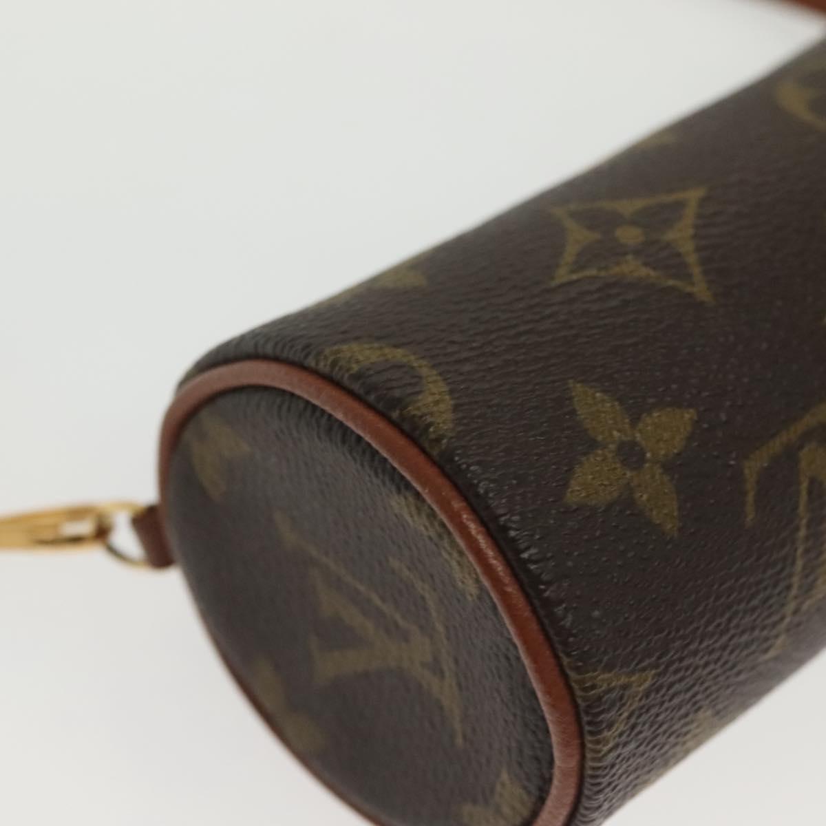 LOUIS VUITTON Monogram Papillon Pouch LV Auth sw1364
