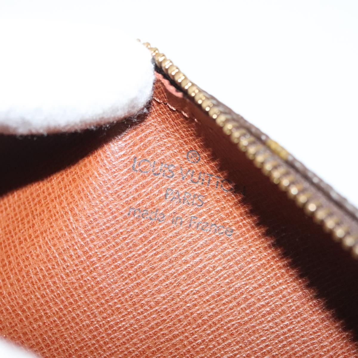 LOUIS VUITTON Monogram Papillon Pouch LV Auth sw1366