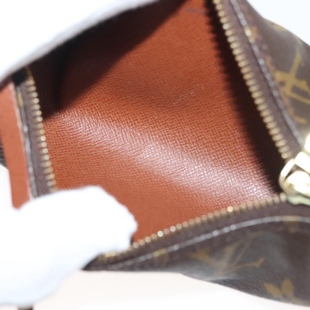 LOUIS VUITTON Monogram Papillon Pouch LV Auth sw1366