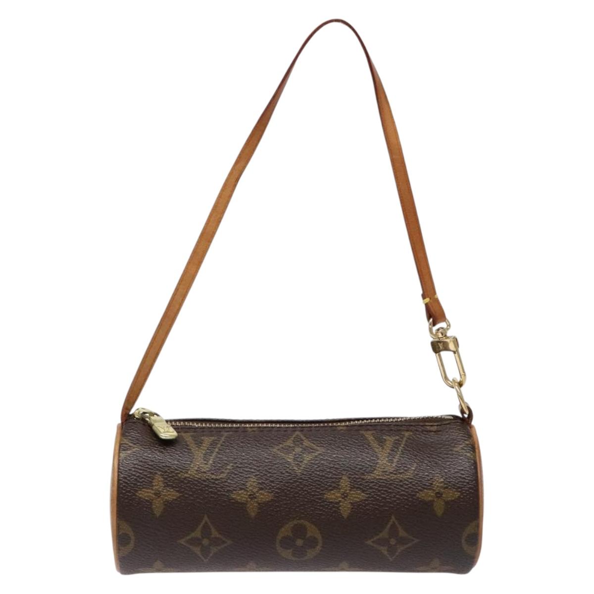 LOUIS VUITTON Monogram Papillon Pouch LV Auth sw1368