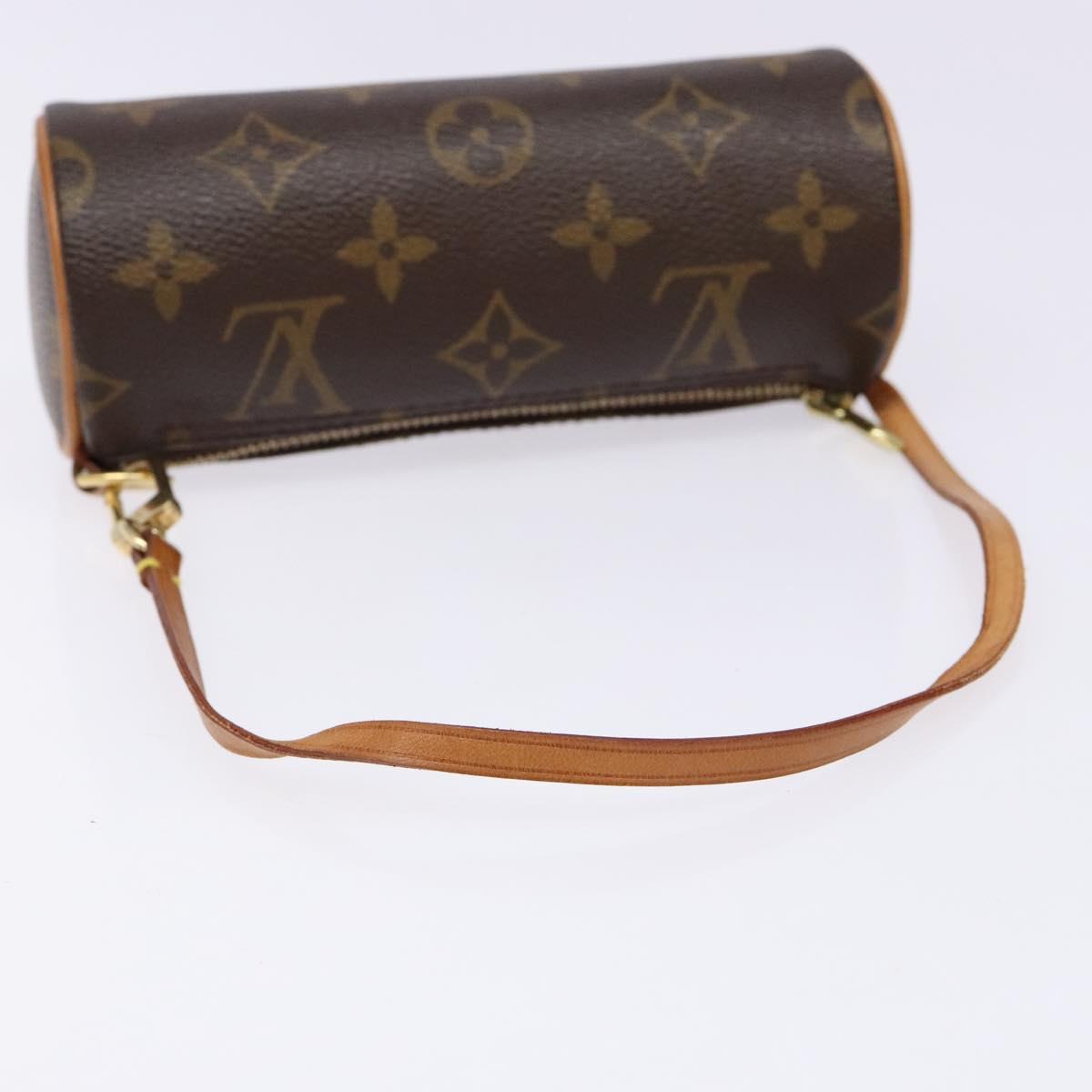LOUIS VUITTON Monogram Papillon Pouch LV Auth sw1368