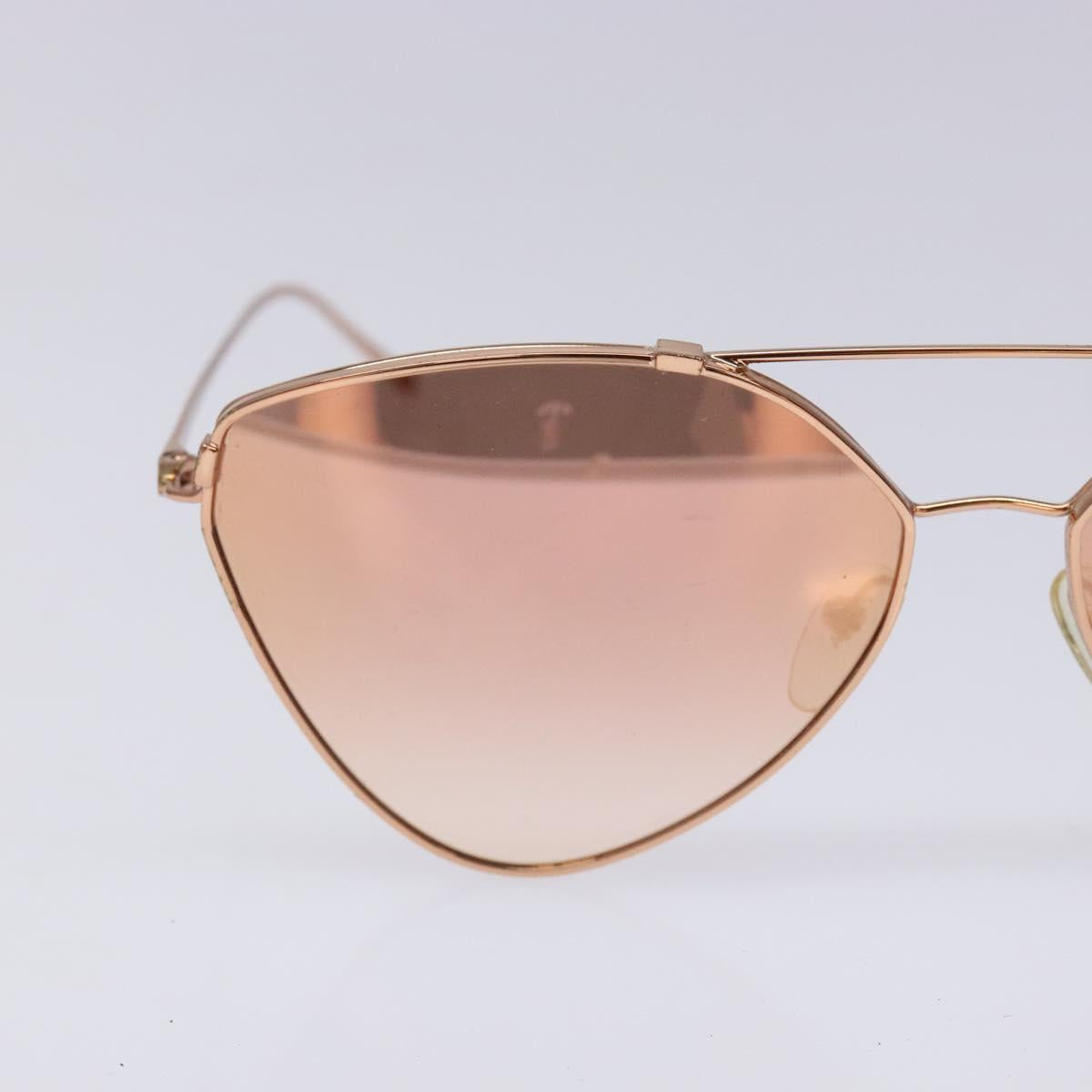 PRADA Sunglasses metal Gold Auth sw1398