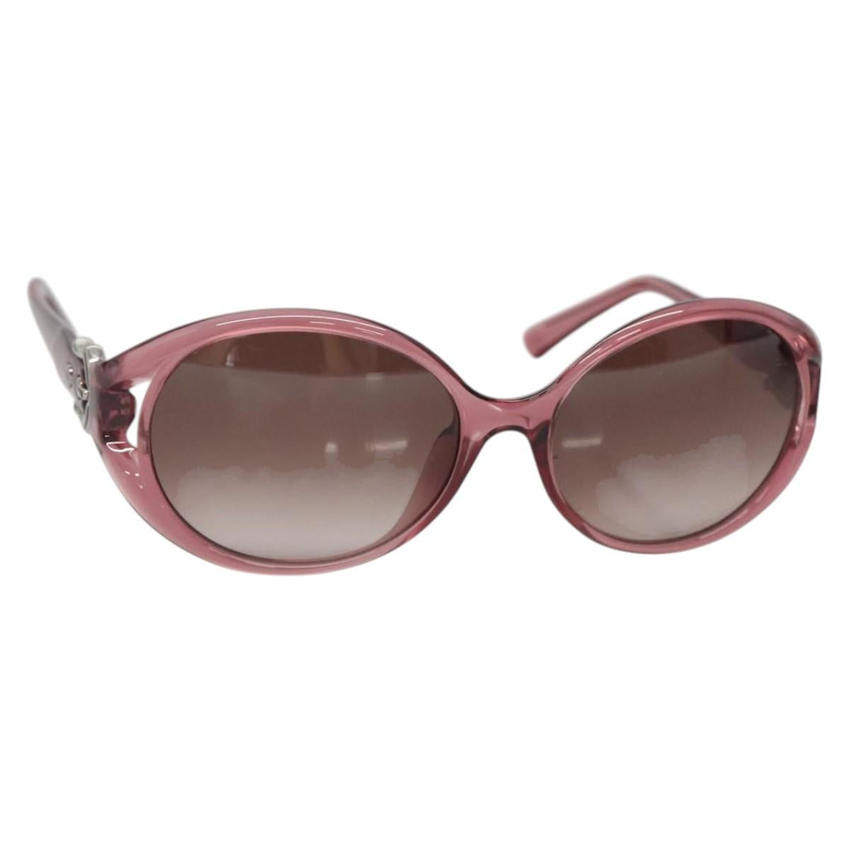 FENDI Sunglasses Plastic Pink Auth sw1399