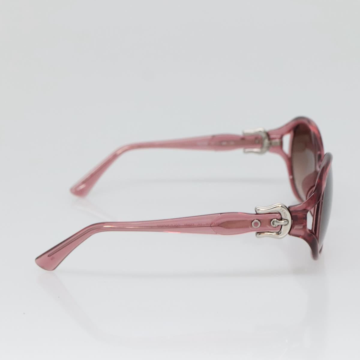 FENDI Sunglasses Plastic Pink Auth sw1399