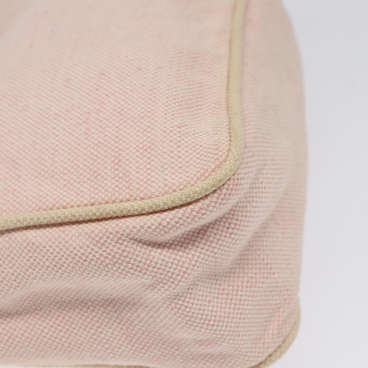 PRADA Sports Mini Hobo Hand Bag Canvas Pink Auth sw141