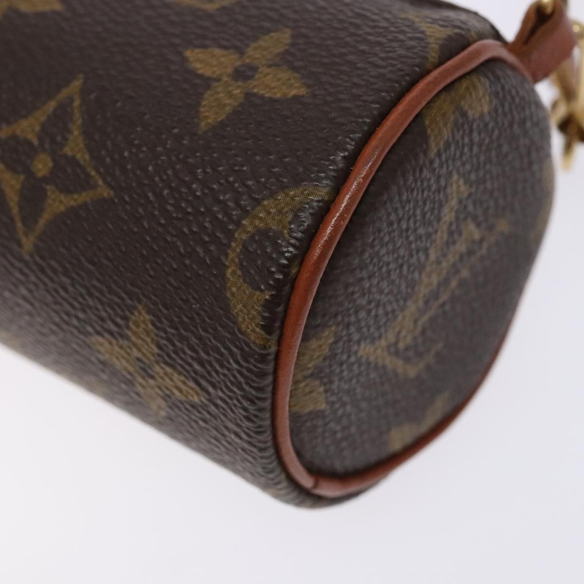 LOUIS VUITTON Monogram Papillon Pouch LV Auth sw1417