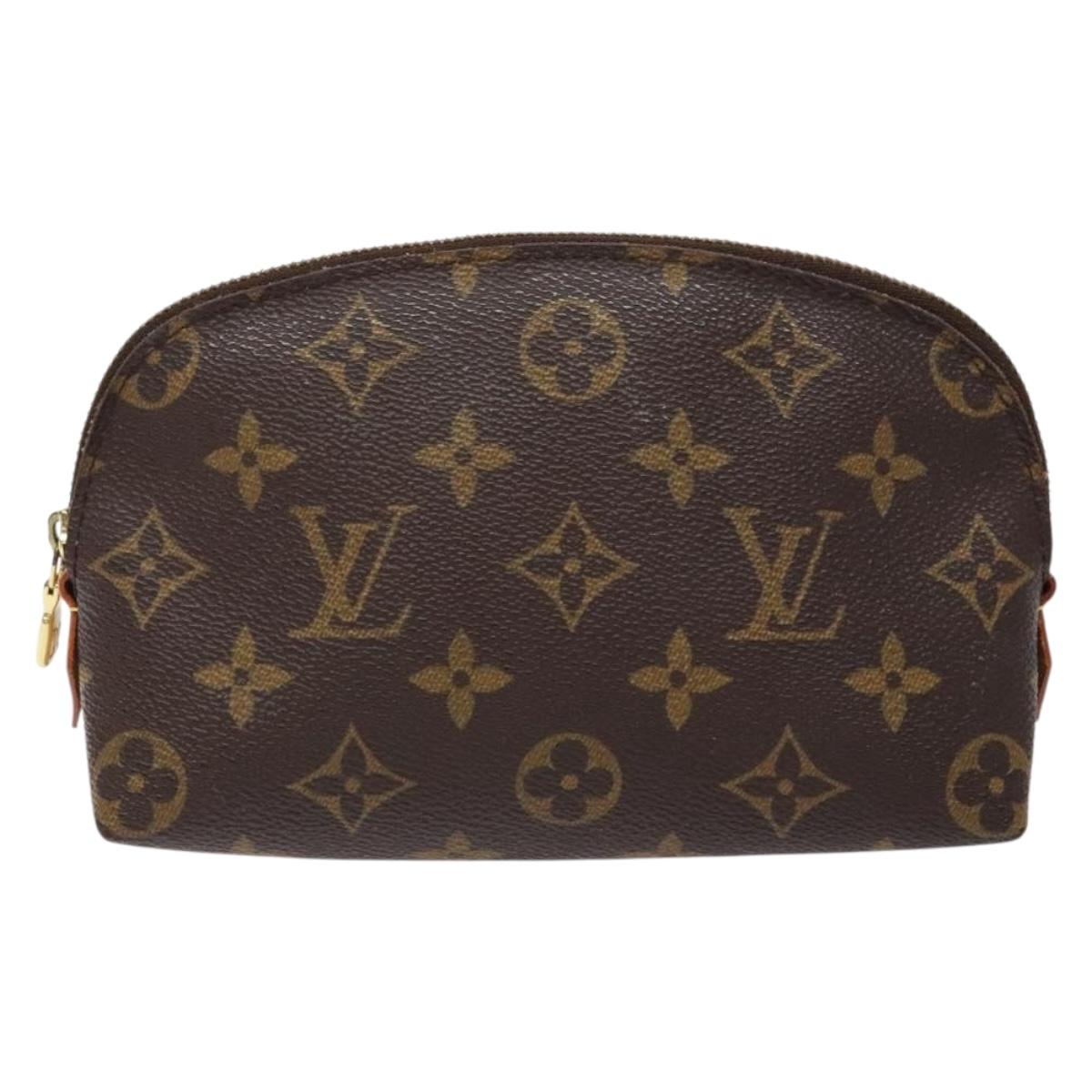 LOUIS VUITTON Monogram Pochette Cosmetic PM Pouch M43998 LV Auth sw1428