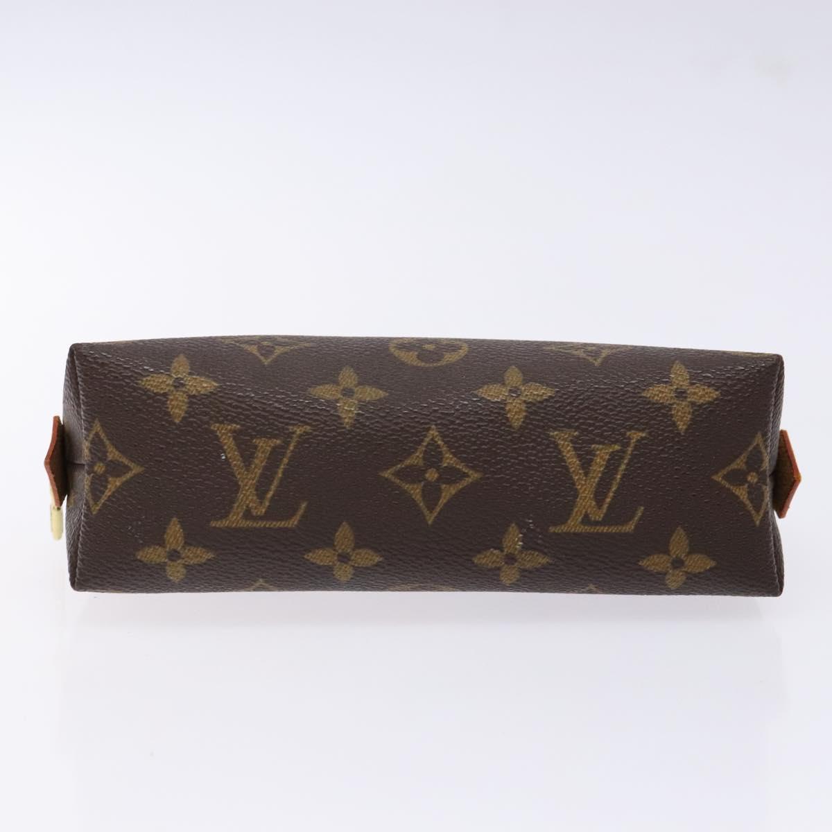 LOUIS VUITTON Monogram Pochette Cosmetic PM Pouch M43998 LV Auth sw1428
