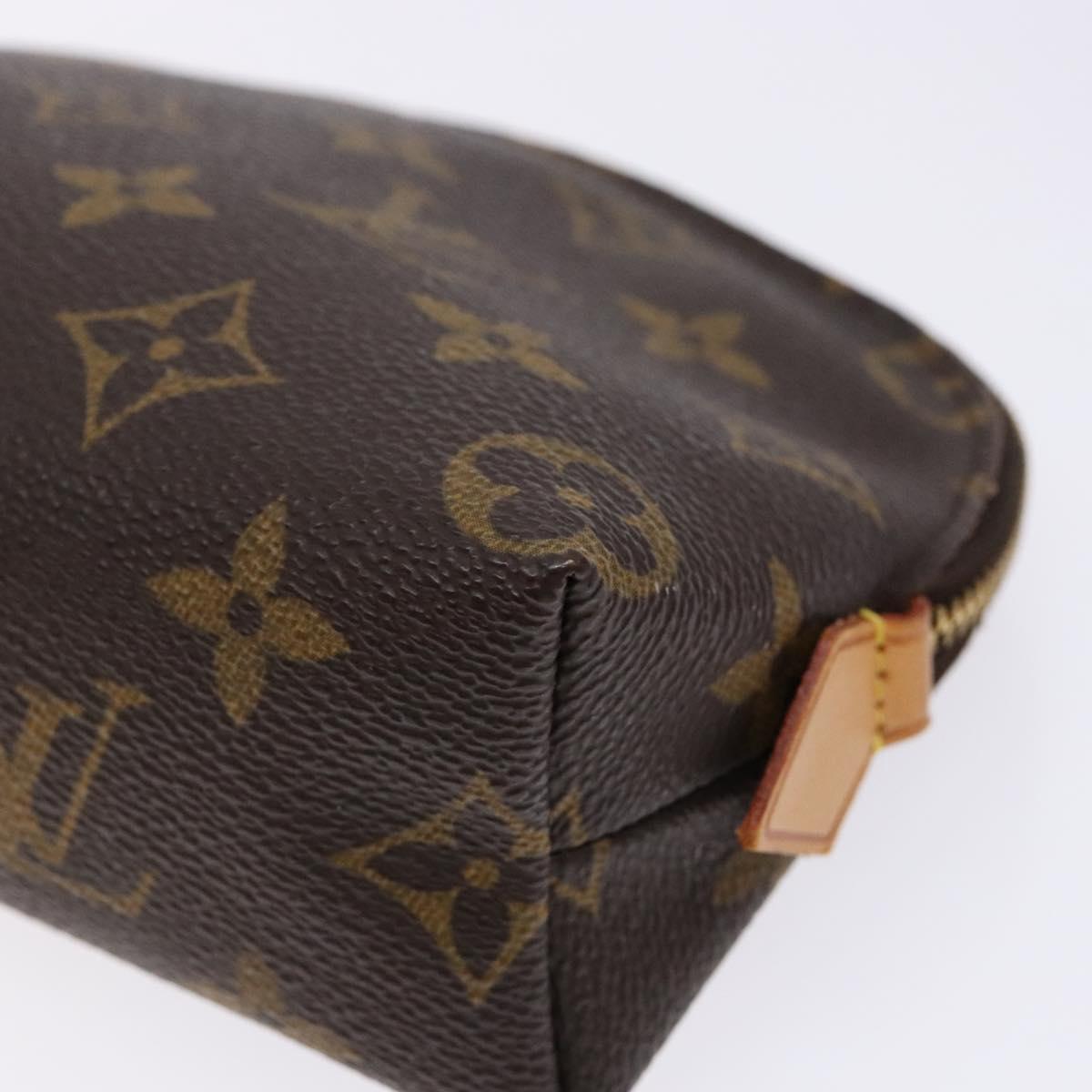 LOUIS VUITTON Monogram Pochette Cosmetic PM Pouch M43998 LV Auth sw1428