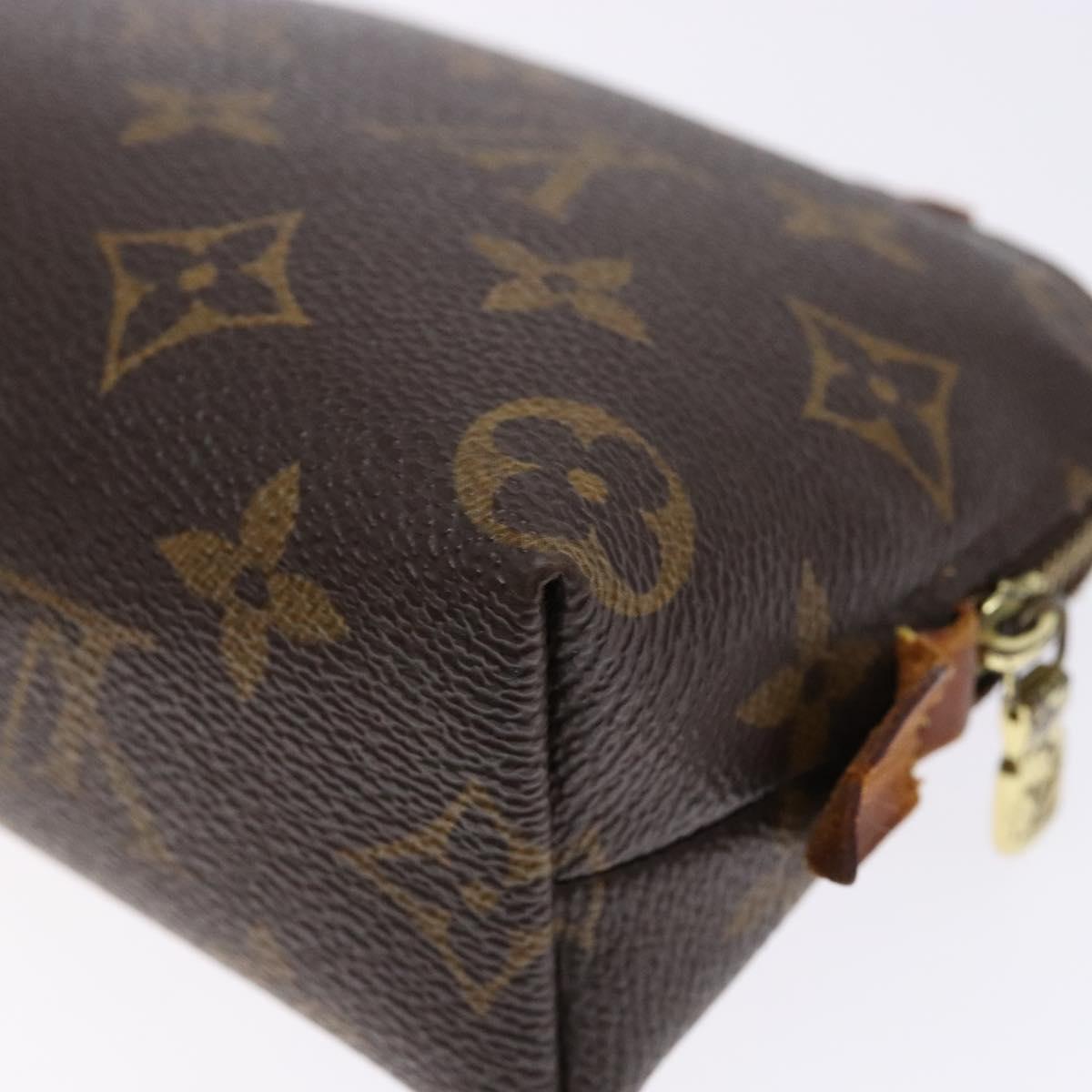 LOUIS VUITTON Monogram Pochette Cosmetic PM Pouch M43998 LV Auth sw1436