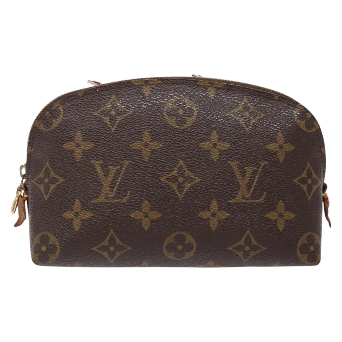 LOUIS VUITTON Monogram Pochette Cosmetic PM Pouch M43998 LV Auth sw1436