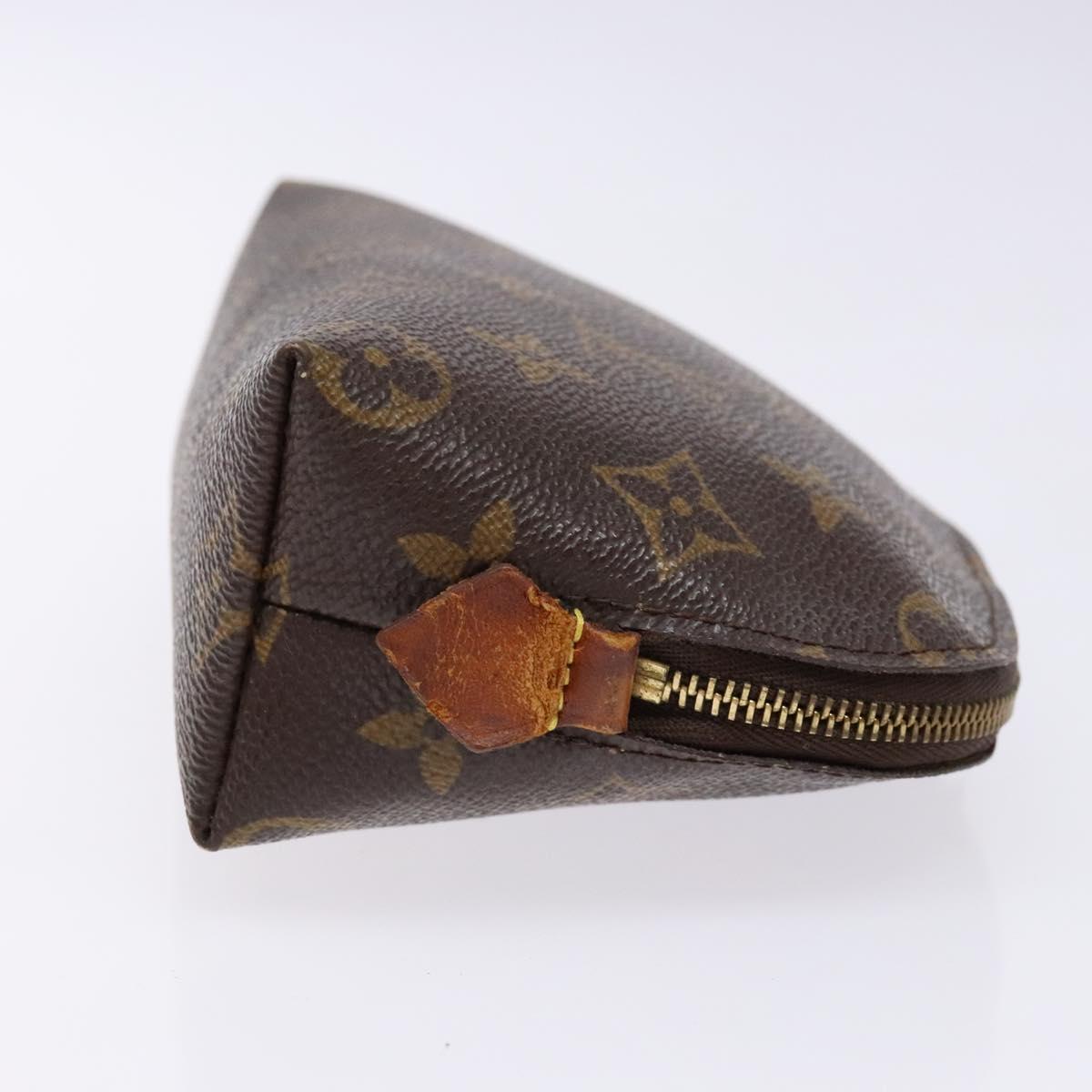 LOUIS VUITTON Monogram Pochette Cosmetic PM Pouch M43998 LV Auth sw1436