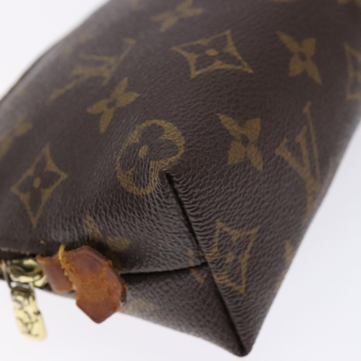 LOUIS VUITTON Monogram Pochette Cosmetic PM Pouch M43998 LV Auth sw1436
