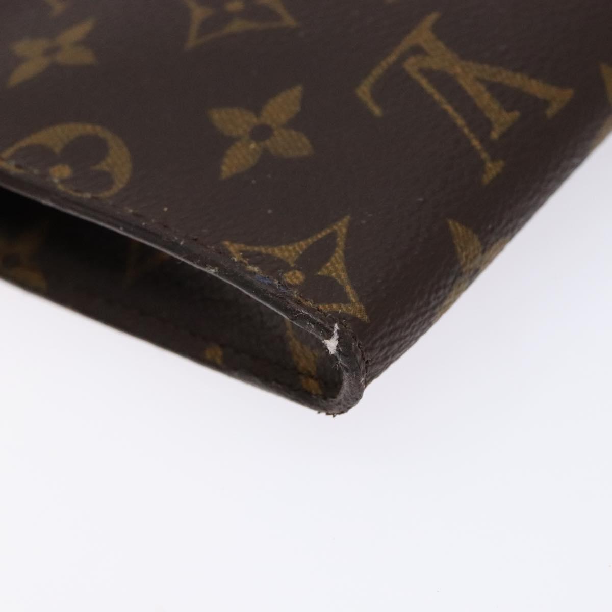 LOUIS VUITTON Monogram Bucket PM Accessory Pouch LV Auth sw1447