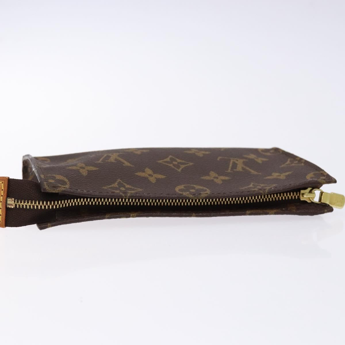 LOUIS VUITTON Monogram Bucket PM Accessory Pouch LV Auth sw1447