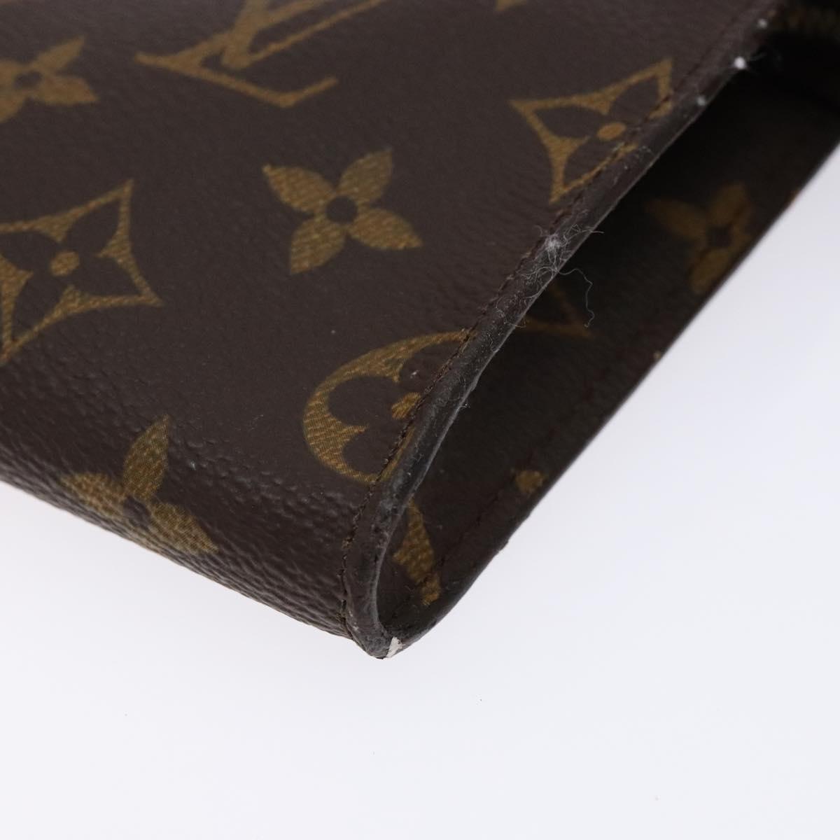 LOUIS VUITTON Monogram Bucket PM Accessory Pouch LV Auth sw1447