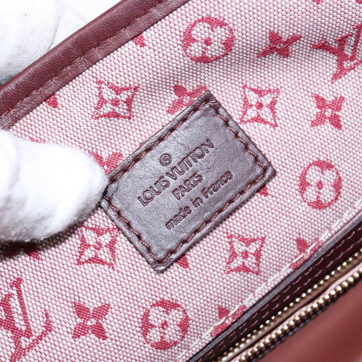 LOUIS VUITTON Monogram Mini Besace Mary Kate Bag Red M92321 LV Auth SW1479