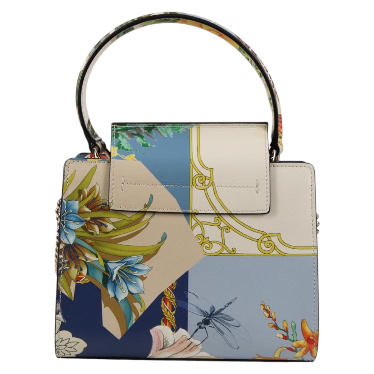 Salvatore Ferragamo Vala Hand Bag Leather 2way Multicolor Auth SW1489V