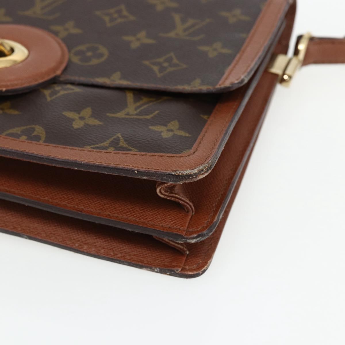 LOUIS VUITTON Monogram Raspail Shoulder Bag M51372 LV Auth SW1526A