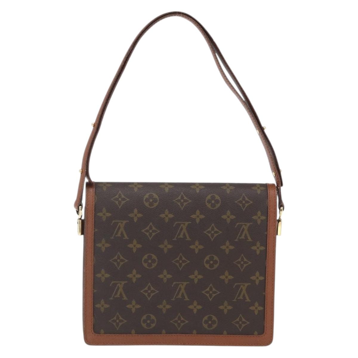 LOUIS VUITTON Monogram Raspail Shoulder Bag M51372 LV Auth SW1526A
