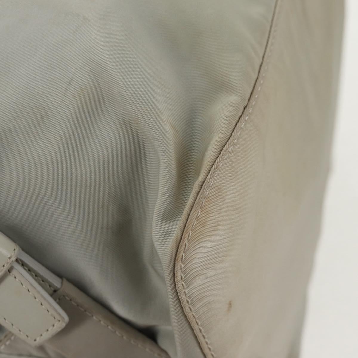 PRADA Backpack Nylon Gray Auth sw1586