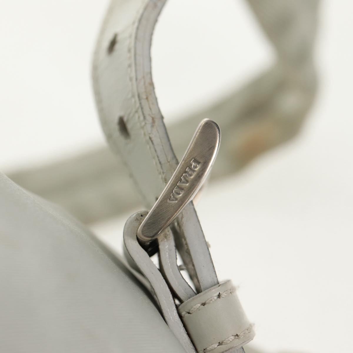 PRADA Backpack Nylon Gray Auth sw1586