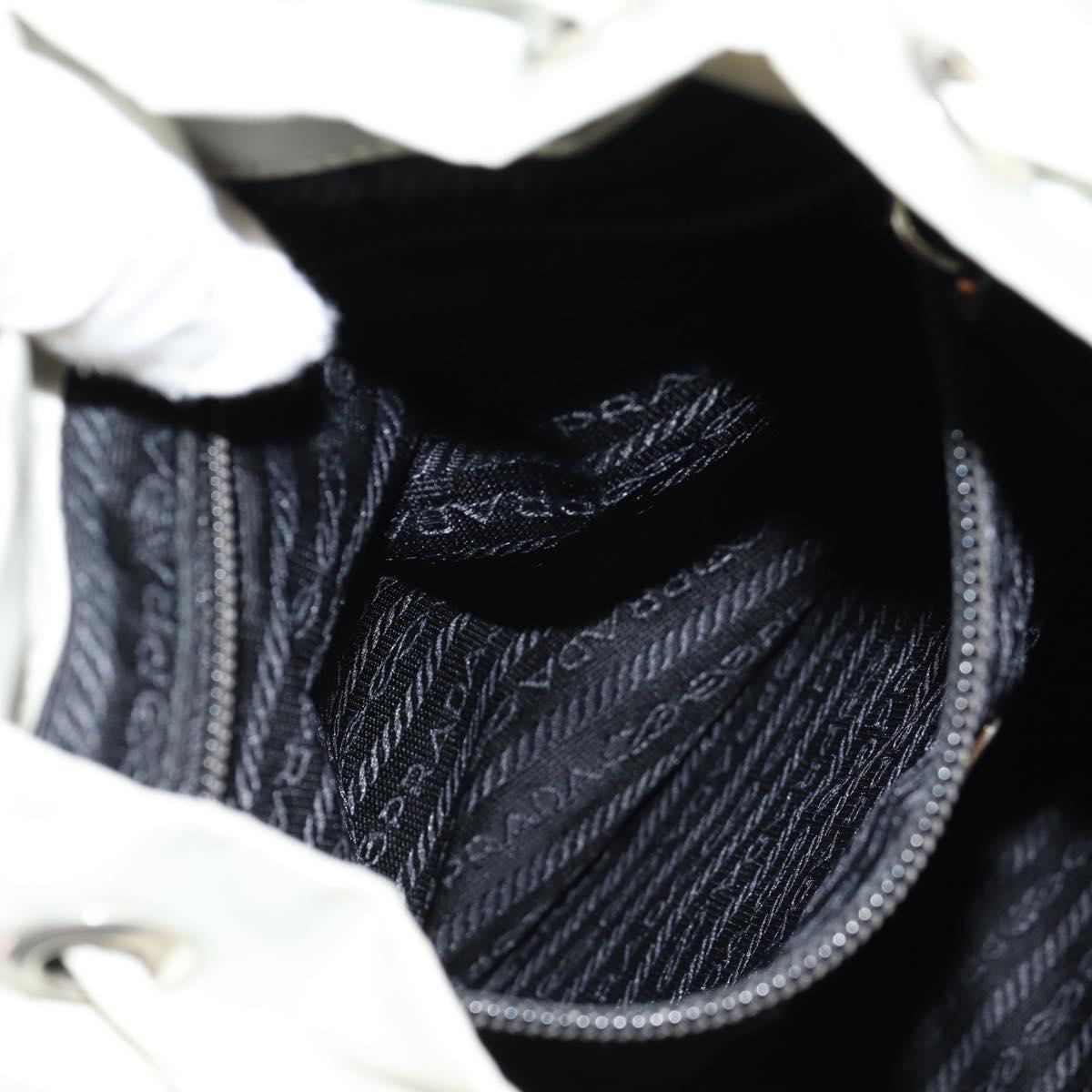 PRADA Backpack Nylon Gray Auth sw1586