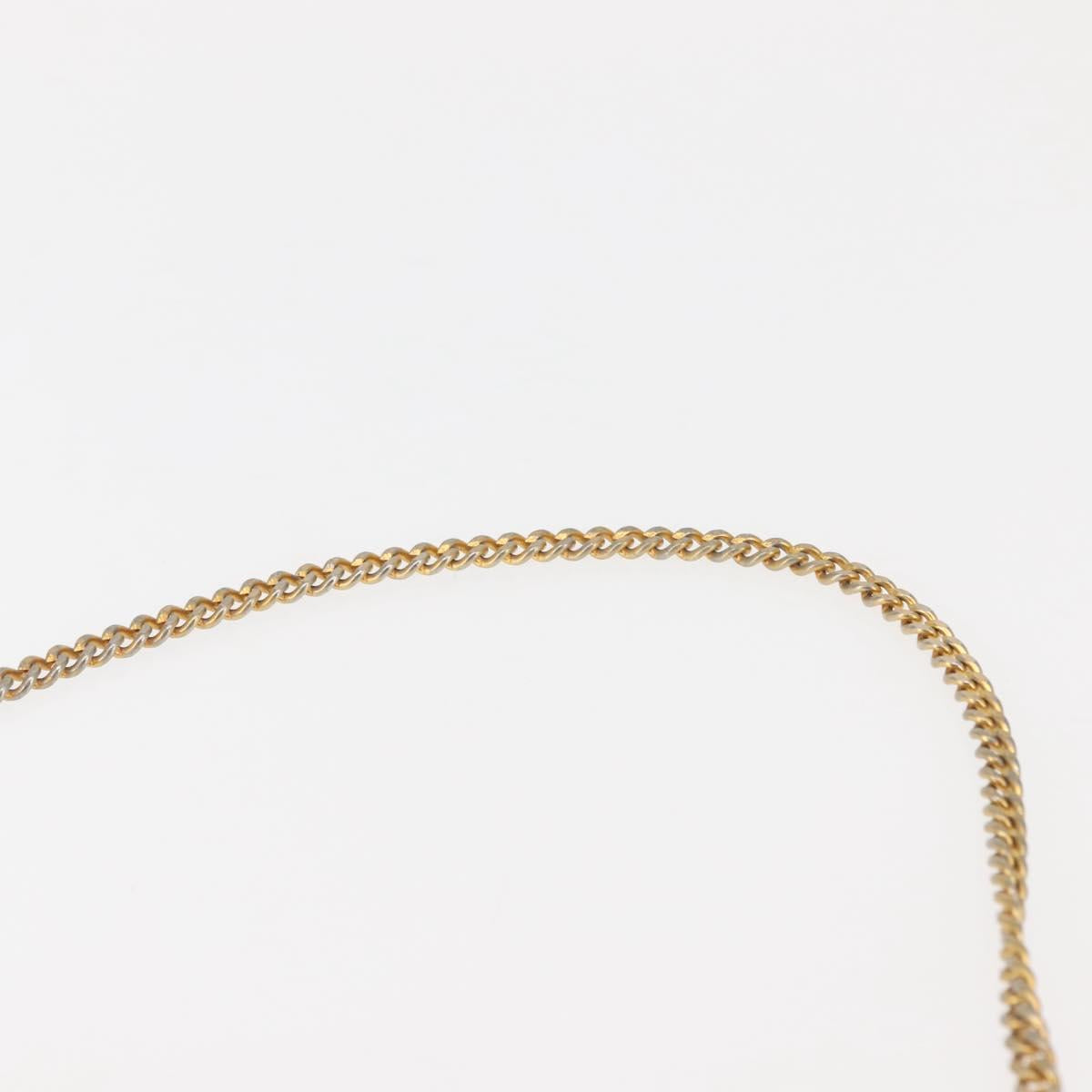 Christian Dior Trotter Canvas Chain Shoulder Bag Brown Auth sw1595