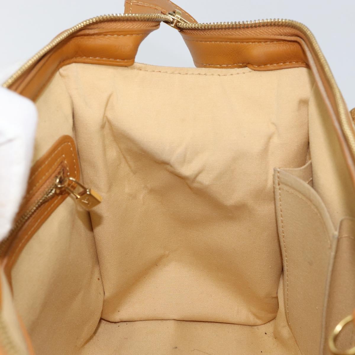 LOUIS VUITTON Monogram Mini Josephine PM Hand Bag Beige M92416 LV Auth sw1599