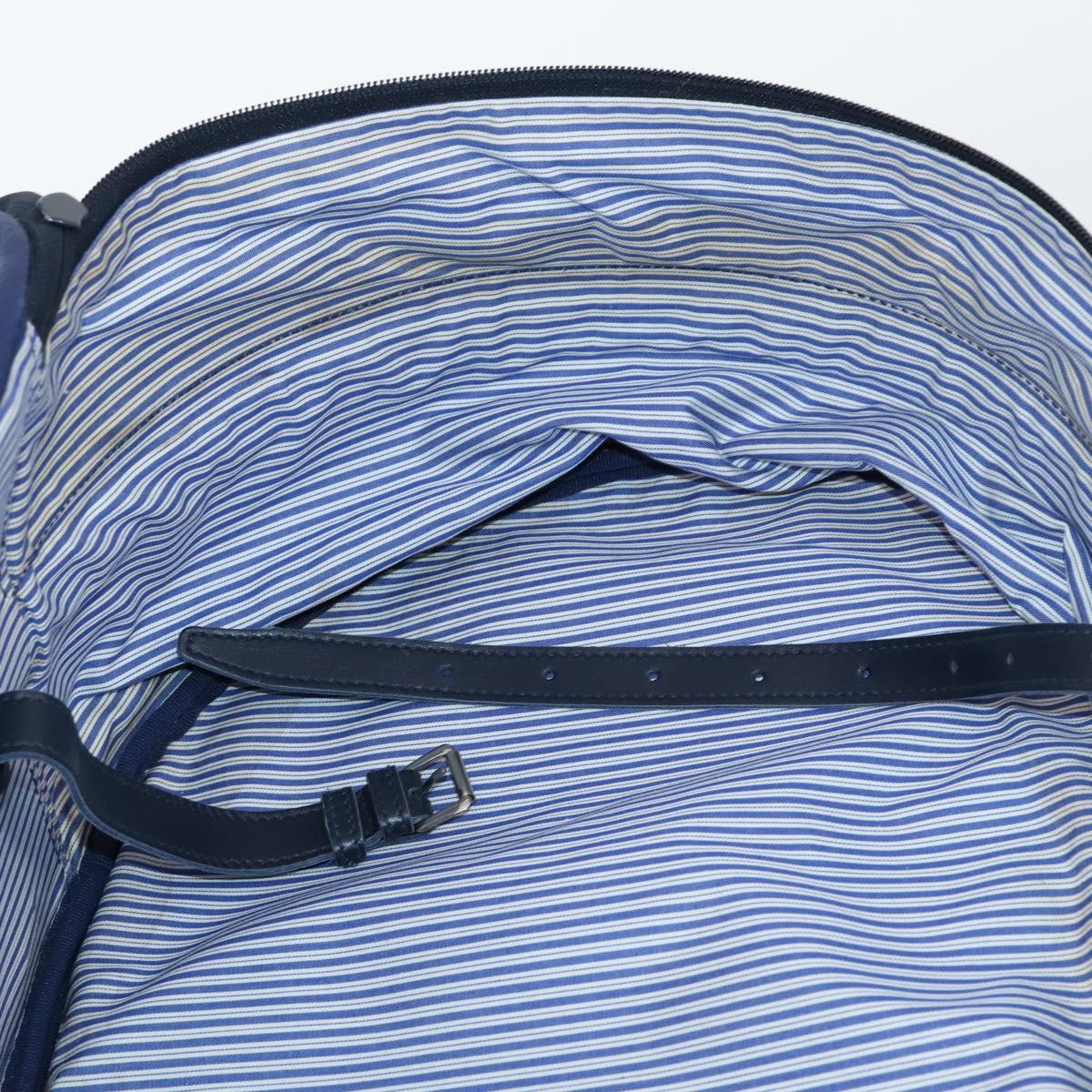 GUCCI travel Boston Bag Coated Canvas Navy Auth sw1600