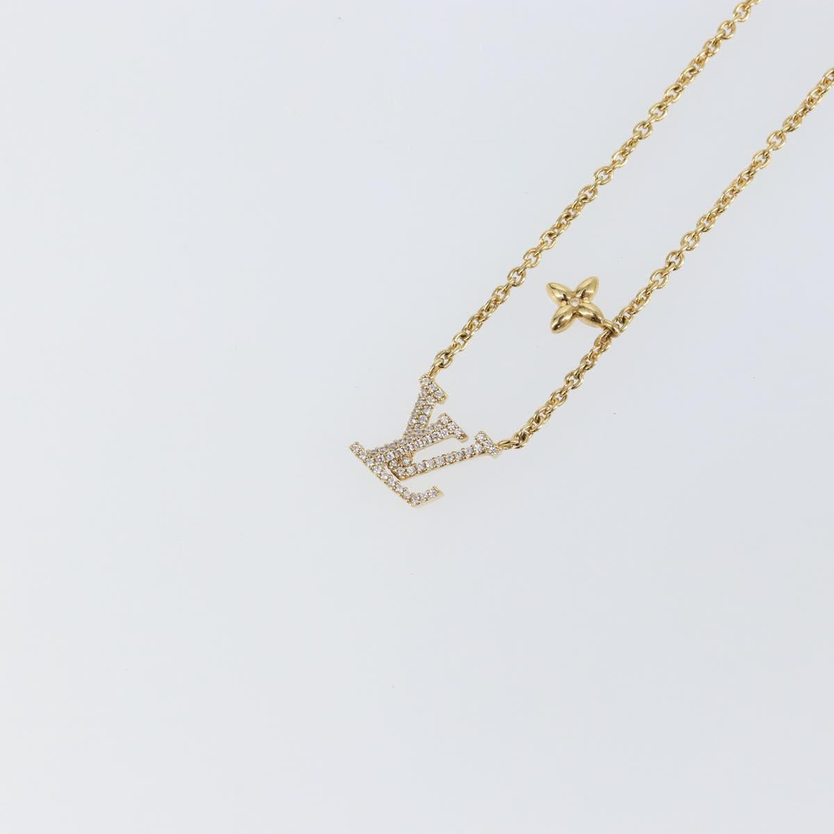 LOUIS VUITTON Necklace LV Iconic Necklace metal Gold M00596 LV Auth sw1606