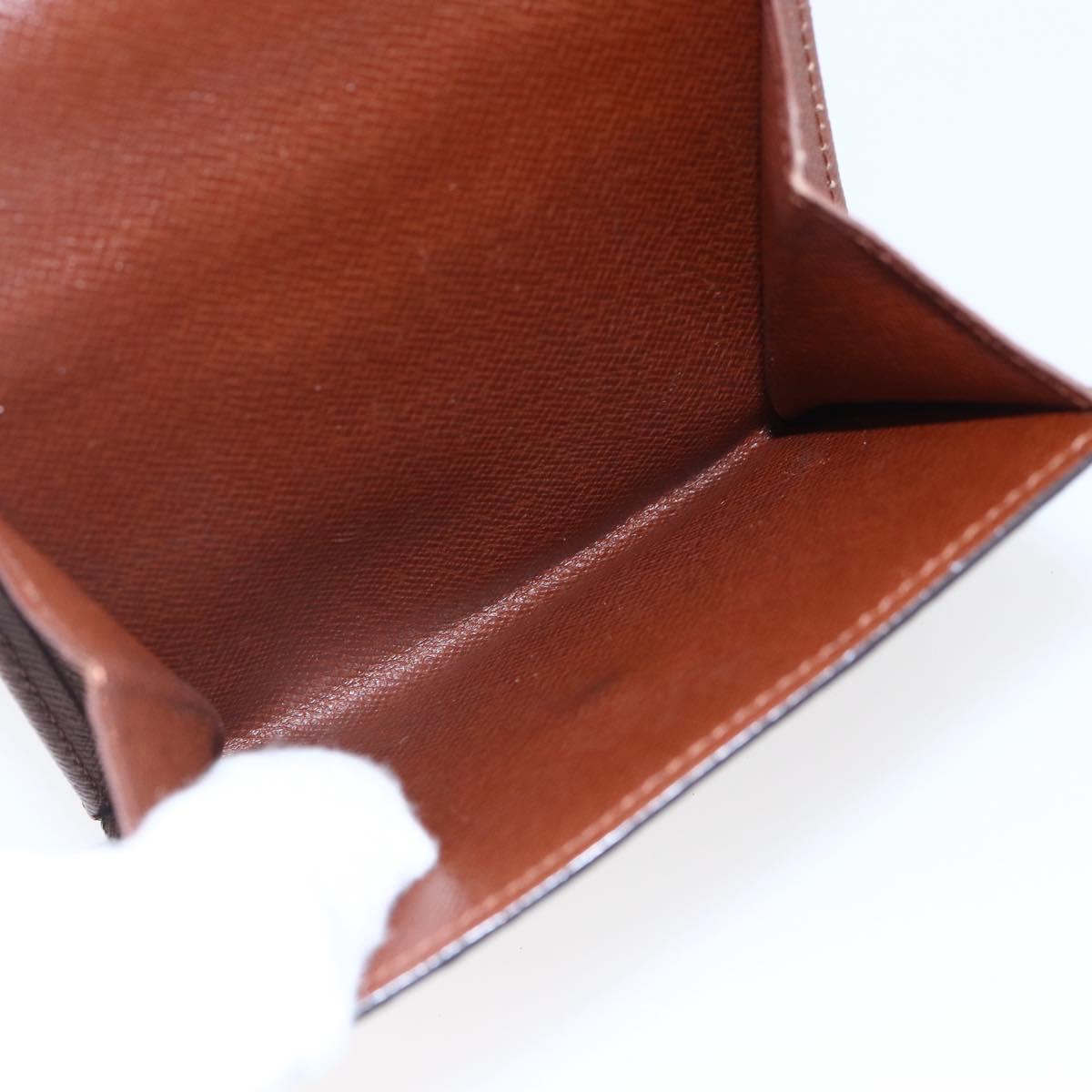 LOUIS VUITTON Monogram Portefeuille Elise Trifold Wallet M61654 LV Auth sw1612