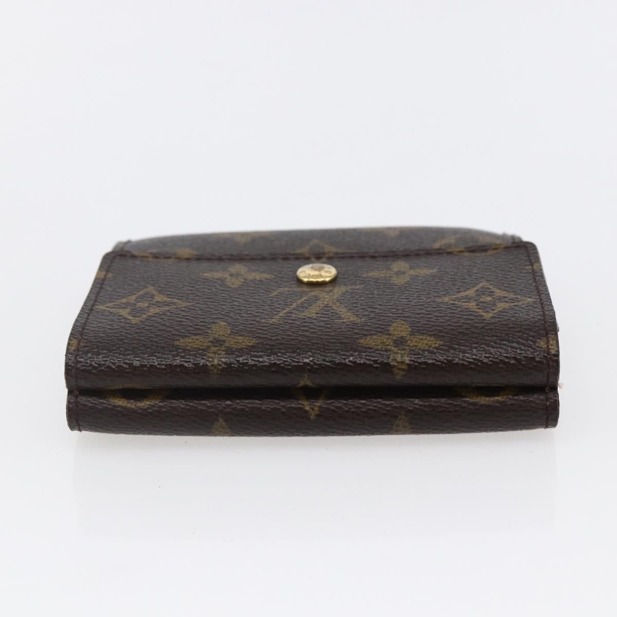 LOUIS VUITTON Monogram Portefeuille Elise Trifold Wallet M61654 LV Auth sw1612