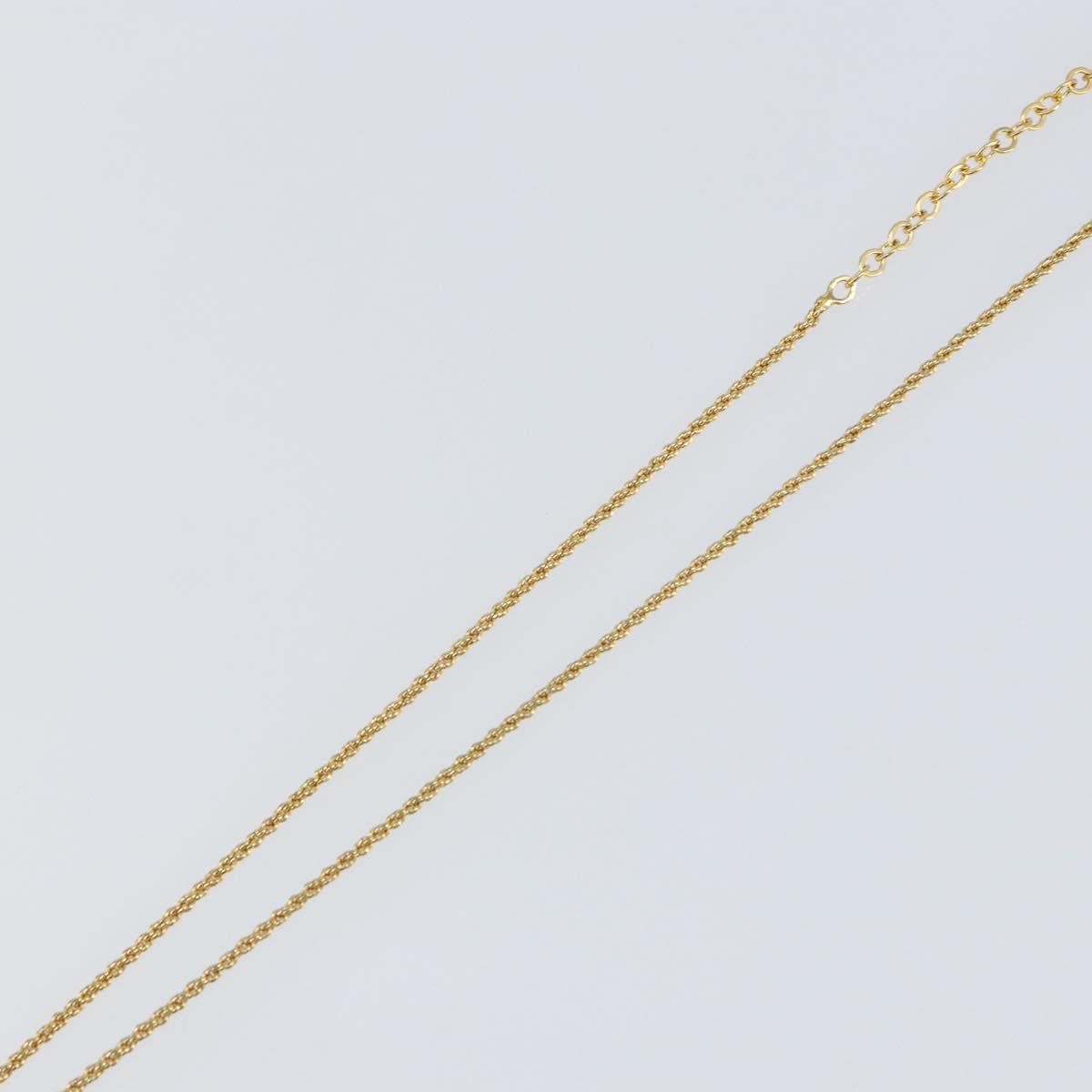 Christian Dior Necklace metal Gold Auth sw1615