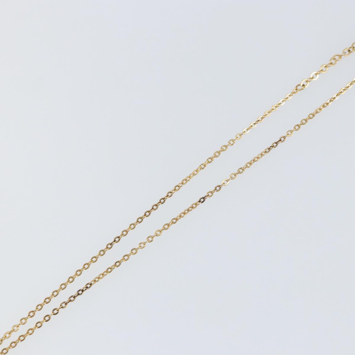 Christian Dior Necklace metal Gold Auth sw1616