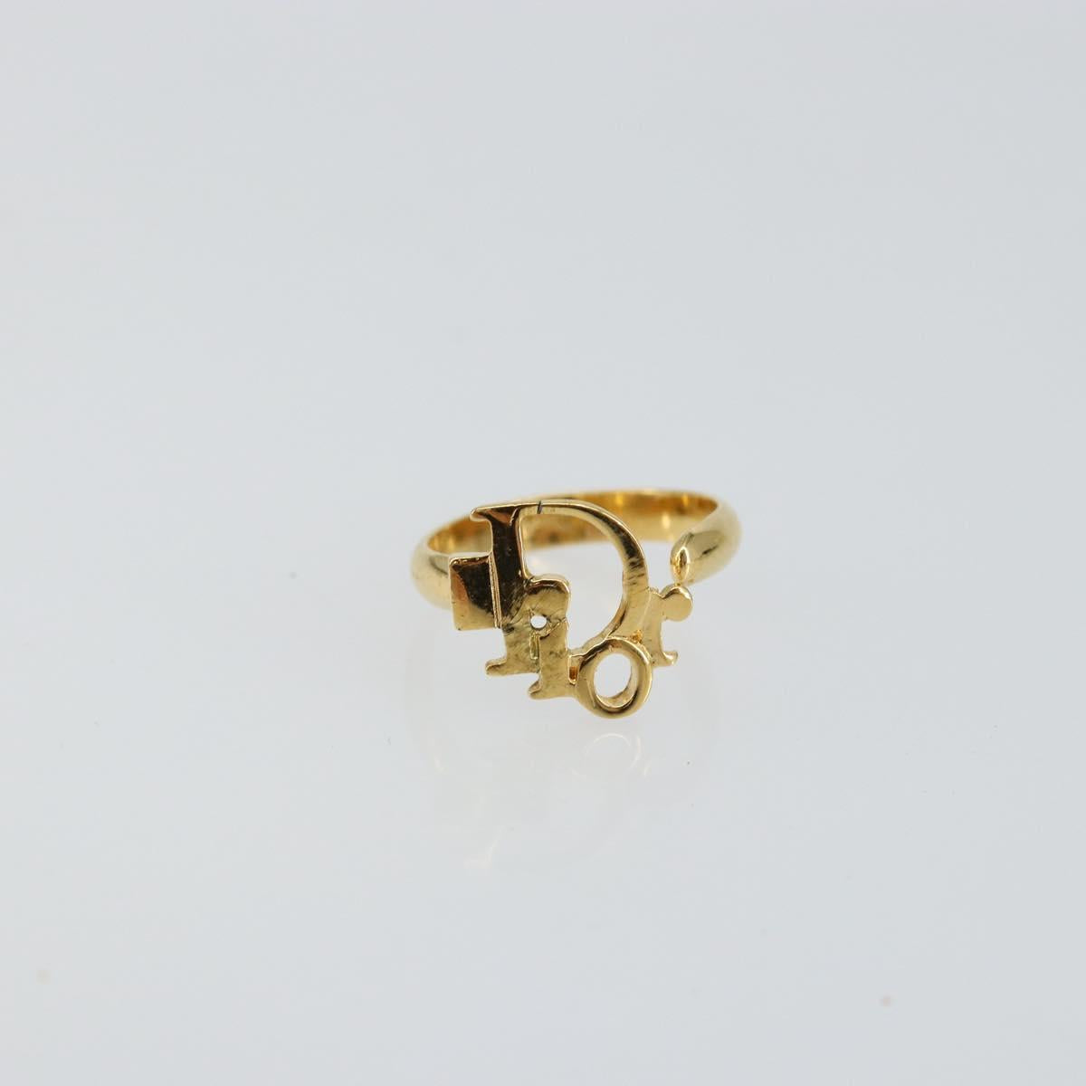 Christian Dior Ring metal Silver Auth sw1630