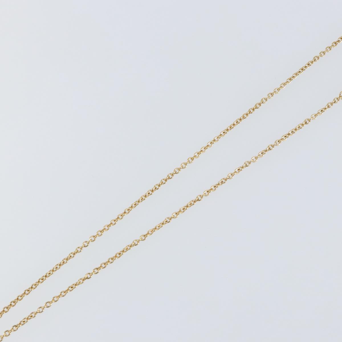 Christian Dior Necklace metal Gold Auth sw1635