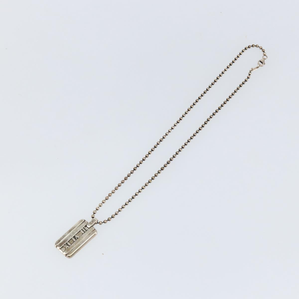 TIFFANY&Co. Atlas Necklace Ag925 Silver Auth SW1643