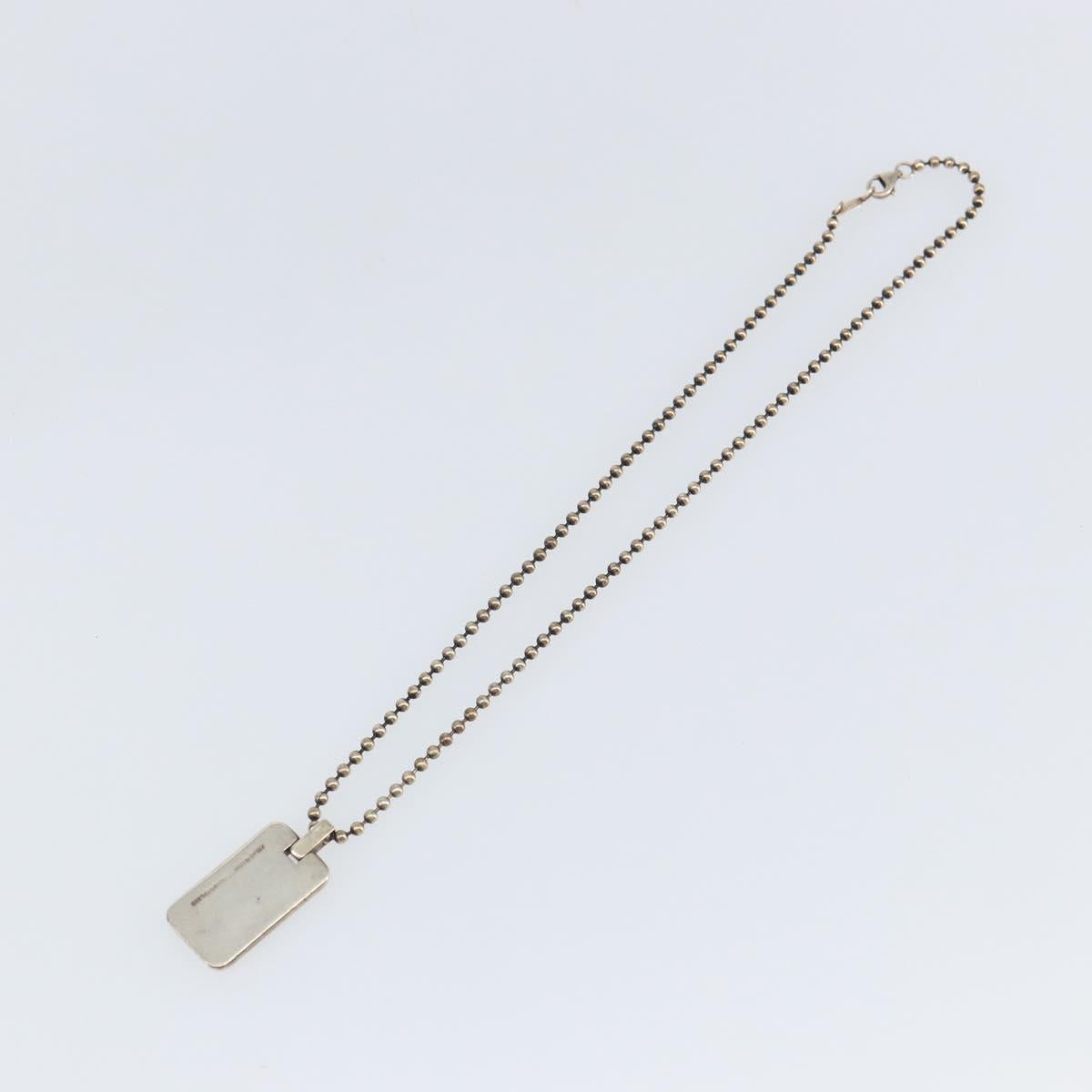 TIFFANY&Co. Atlas Necklace Ag925 Silver Auth SW1643