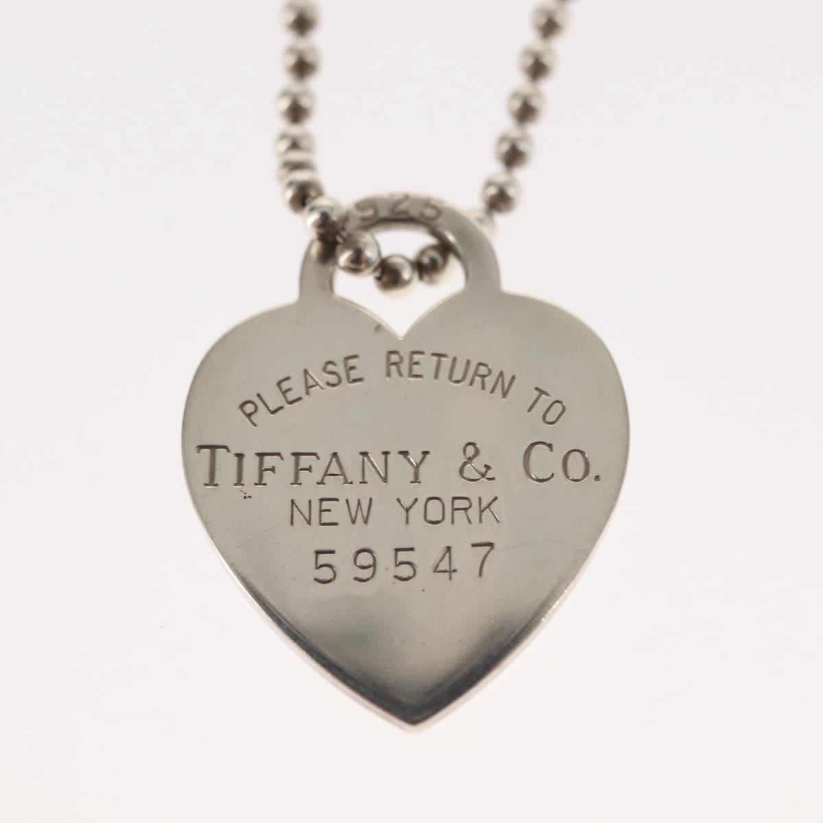 TIFFANY&Co. Return to TIFFANY & Co. Necklace Ag925 Silver Auth SW1645
