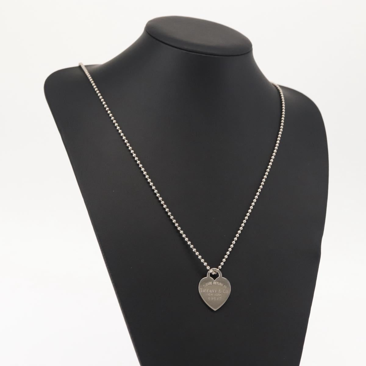 TIFFANY&Co. Return to TIFFANY & Co. Necklace Ag925 Silver Auth SW1645