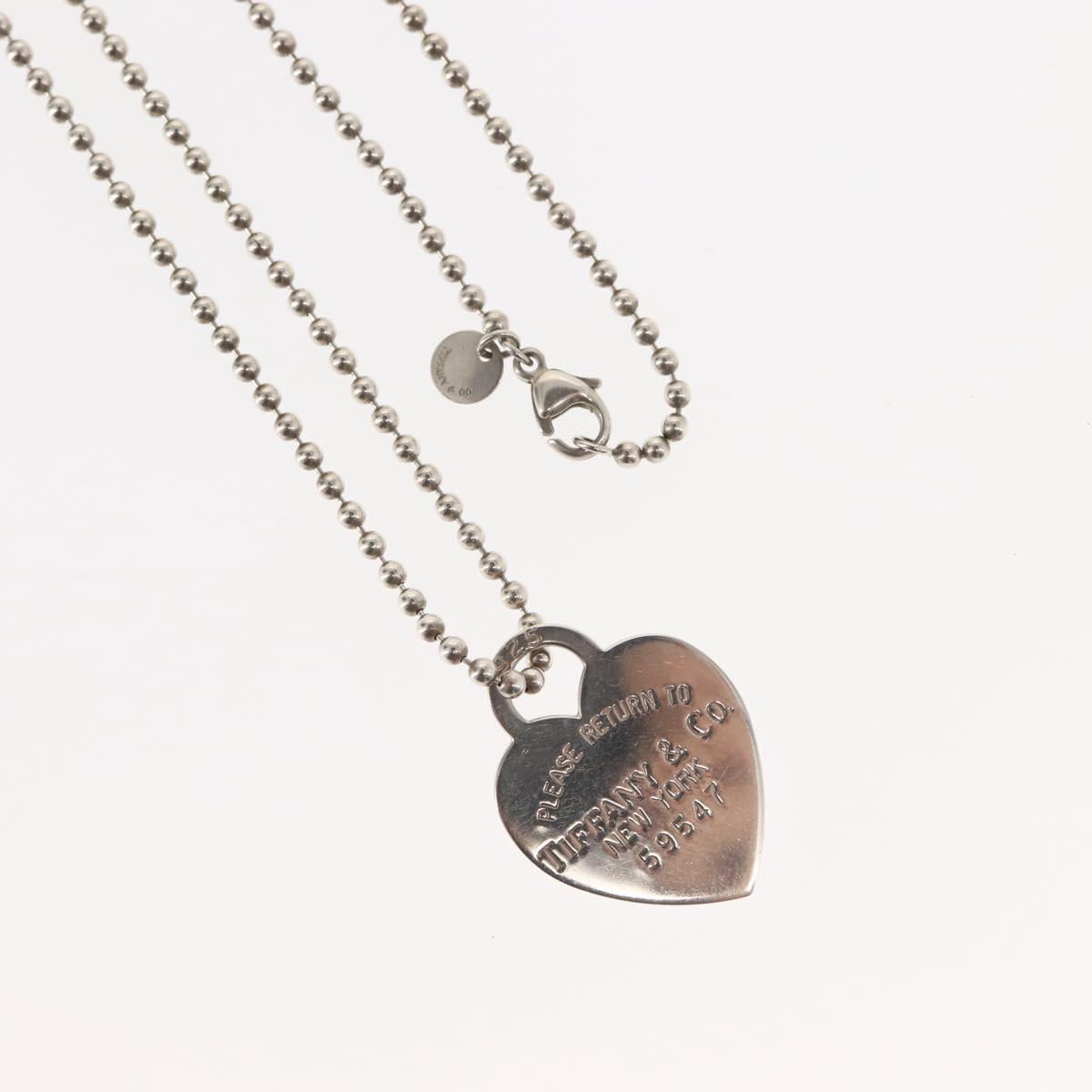 TIFFANY&Co. Return to TIFFANY & Co. Necklace Ag925 Silver Auth SW1645