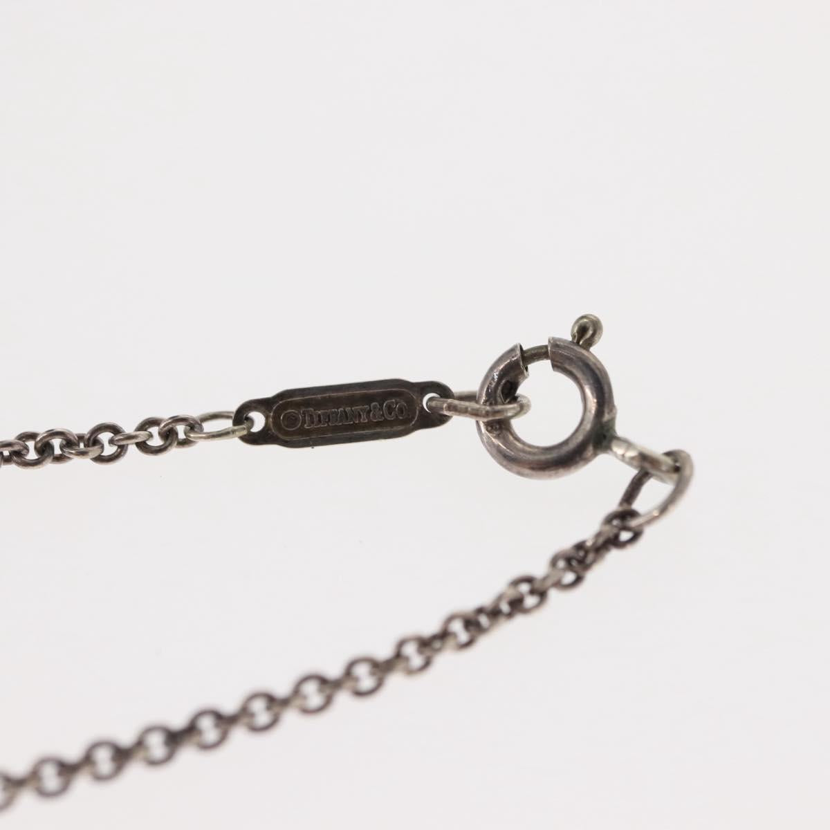 TIFFANY&Co. 1837 Concave Circle Necklace Ag925 Silver Auth SW1646
