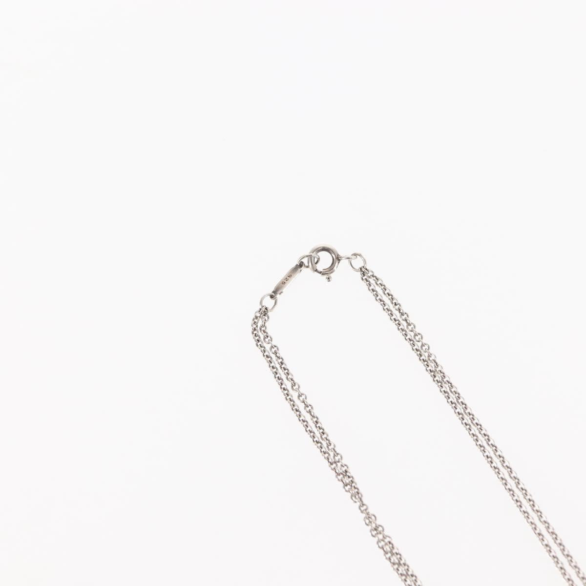 TIFFANY&Co. Infinity Necklace Ag925 Silver Auth SW1647