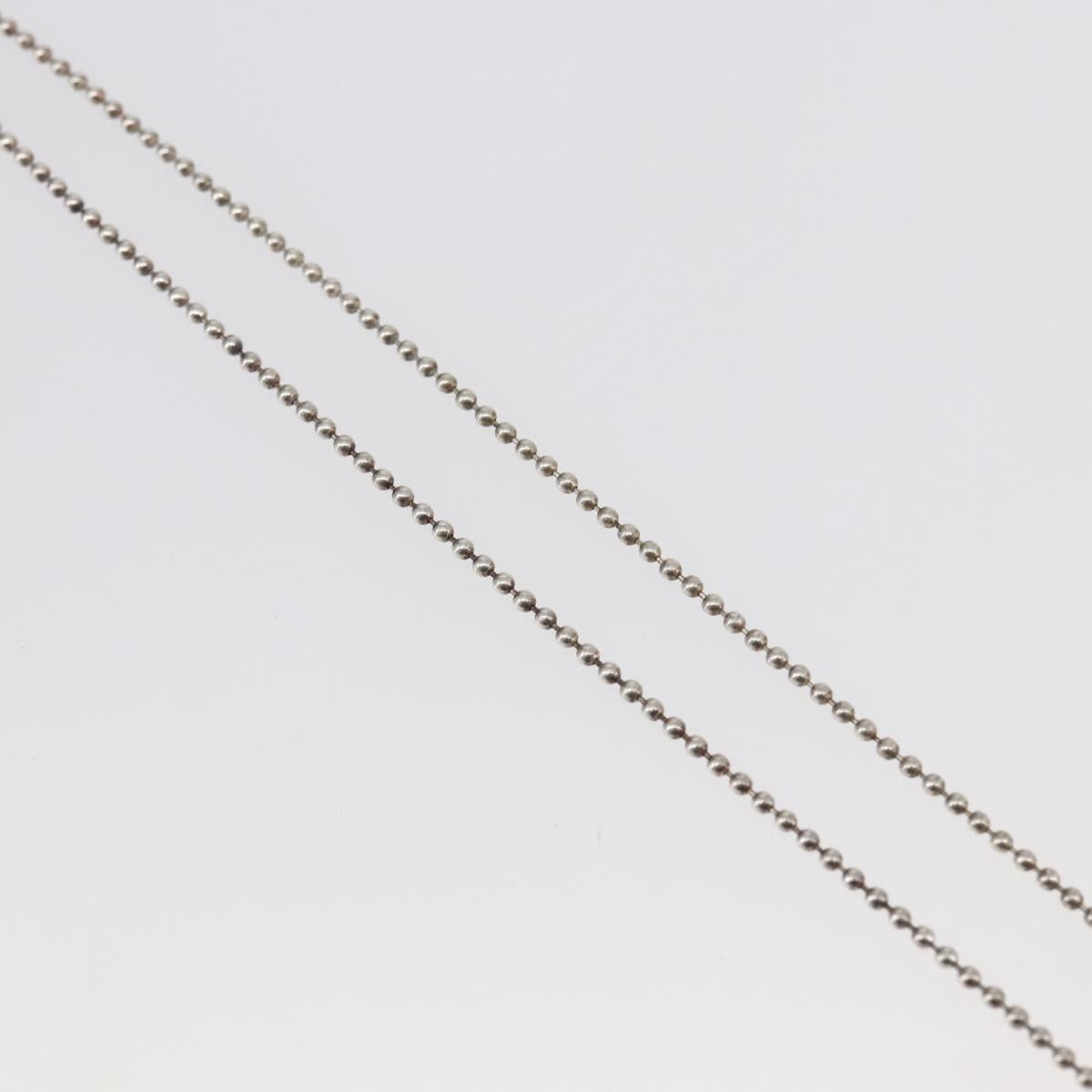 TIFFANY&Co. Roman Cross Necklace Ag925 Silver Auth SW1648