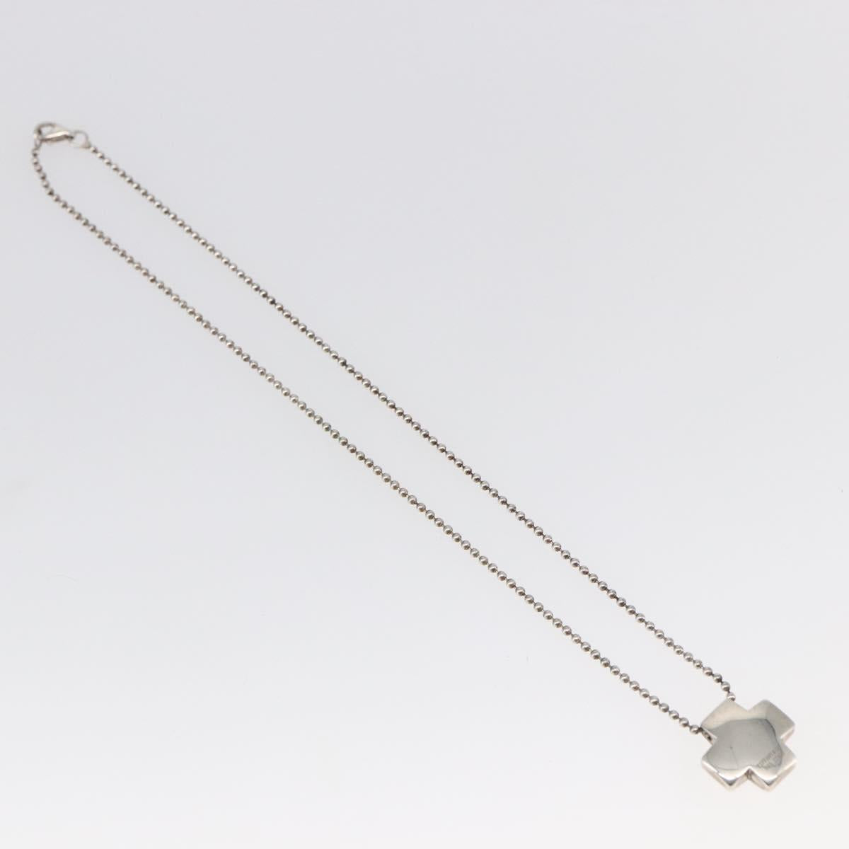 TIFFANY&Co. Roman Cross Necklace Ag925 Silver Auth SW1648