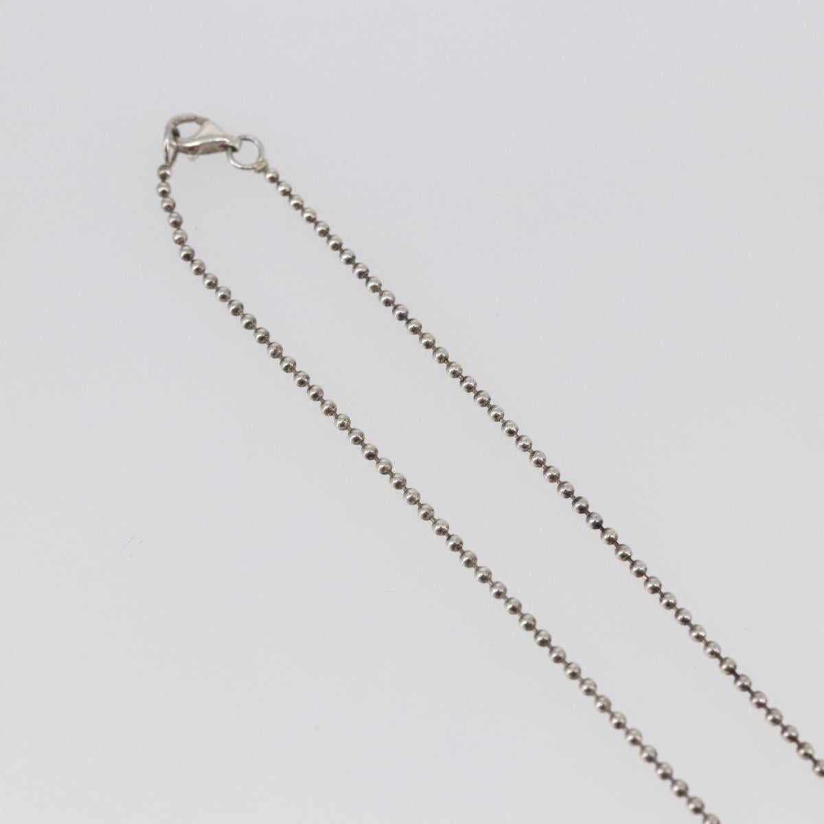 TIFFANY&Co. Roman Cross Necklace Ag925 Silver Auth SW1648