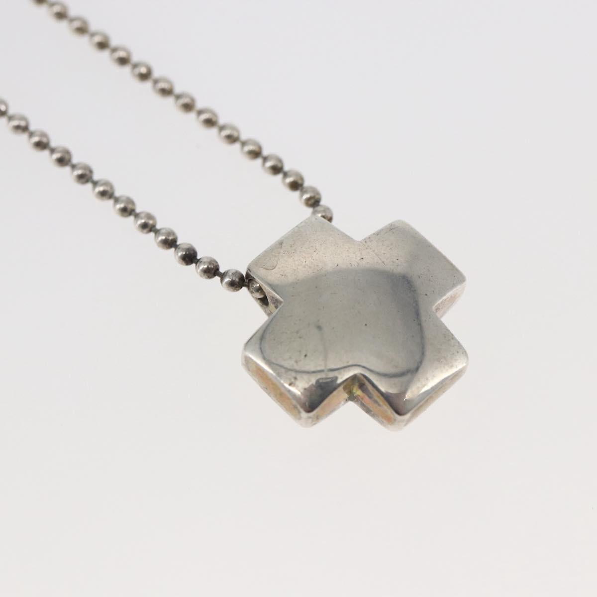 TIFFANY&Co. Roman Cross Necklace Ag925 Silver Auth SW1648