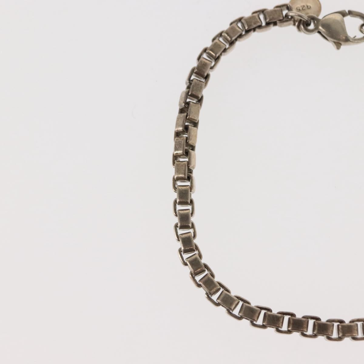 TIFFANY&Co. Venetian Bracelet Ag925 Silver Auth SW1653
