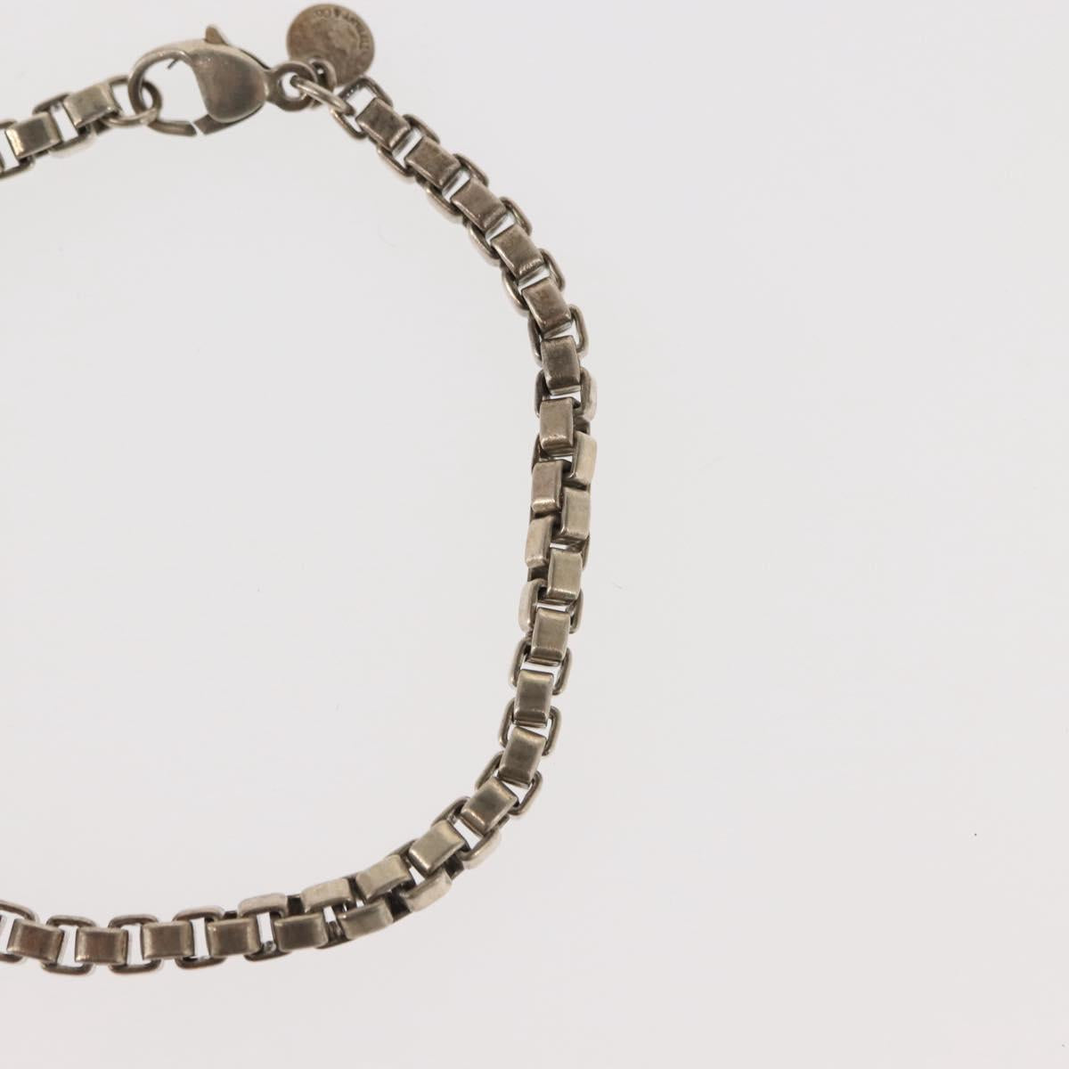 TIFFANY&Co. Venetian Bracelet Ag925 Silver Auth SW1653